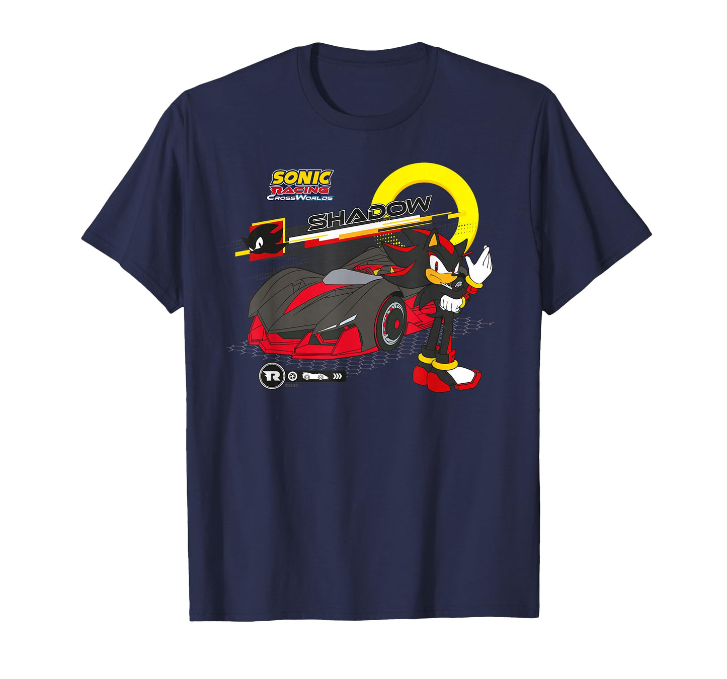 Sonic Racing CrossWorlds - Ready to Roll Shadow T-Shirt