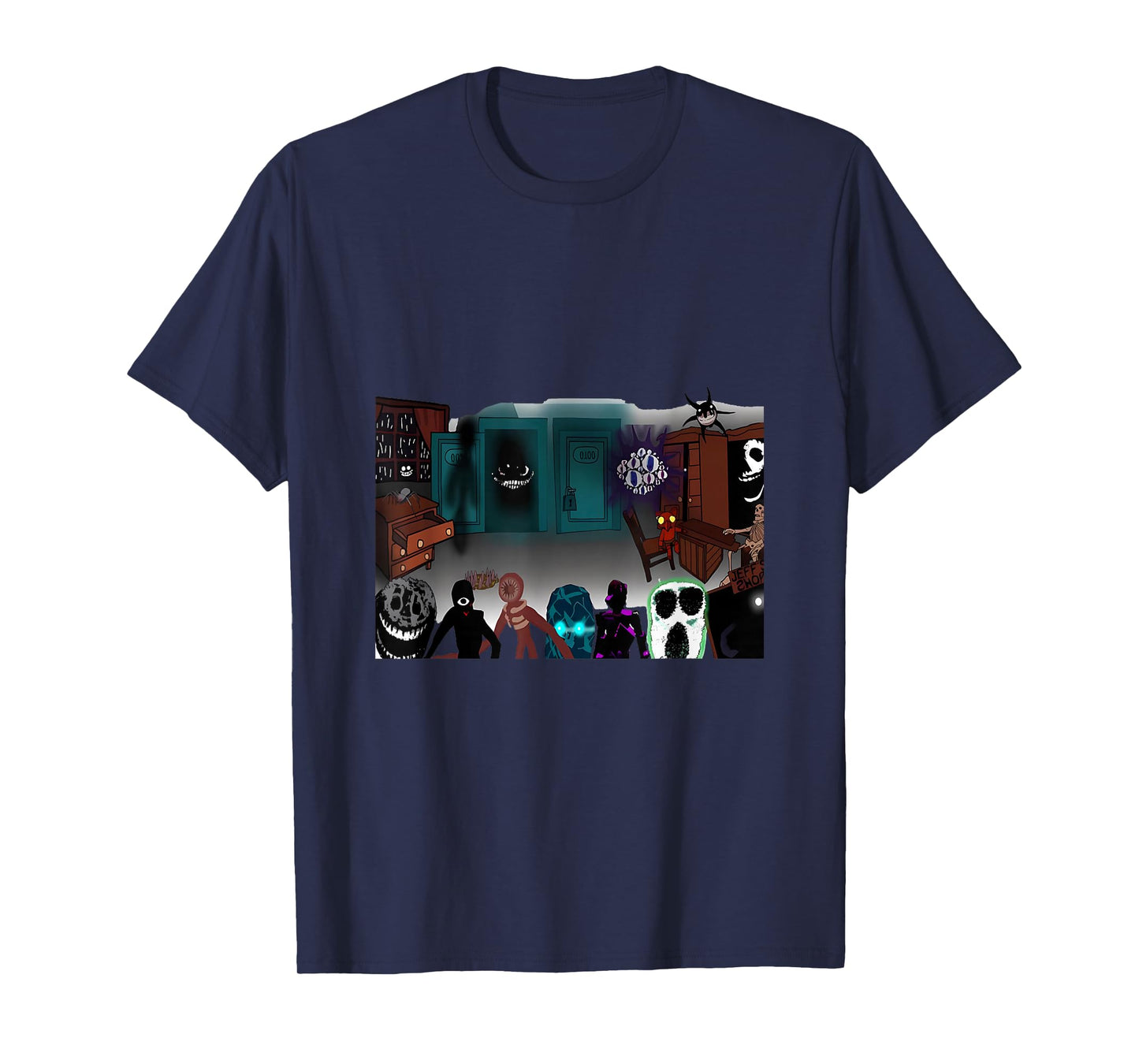 doors monsters - game doors T-Shirt