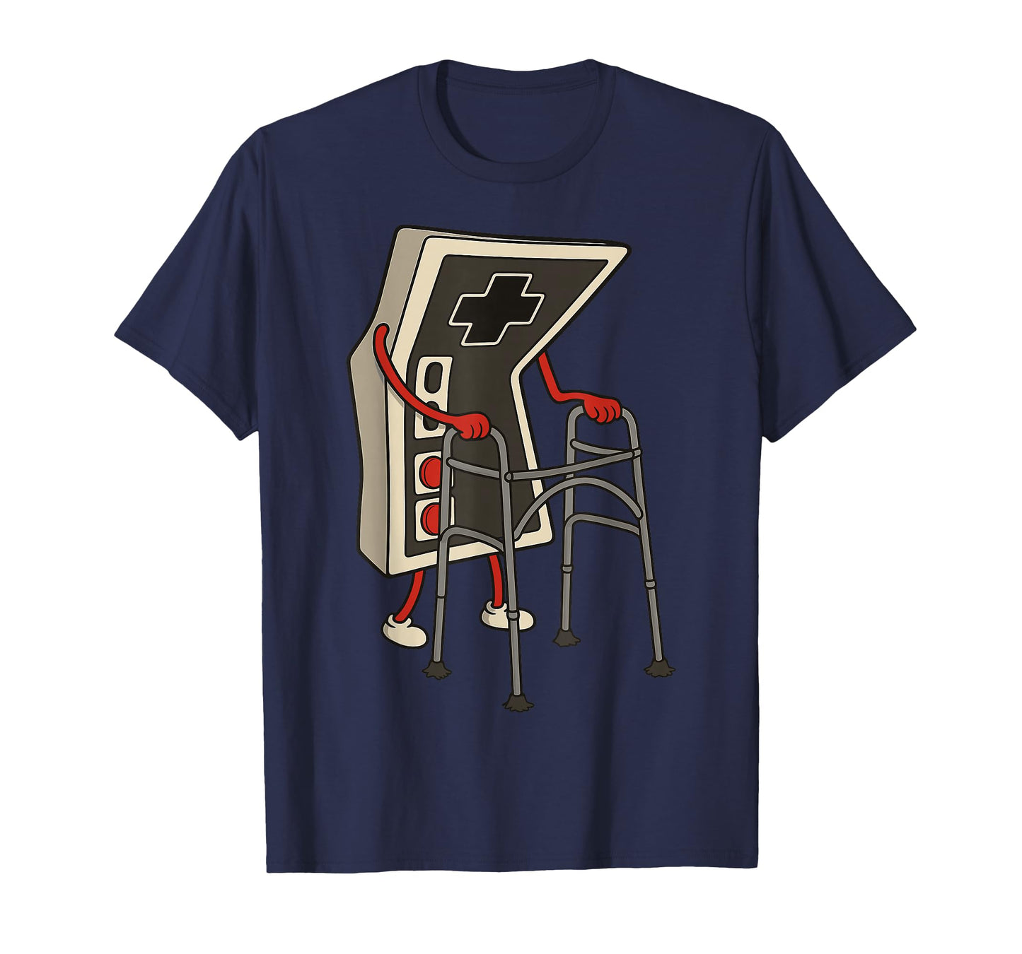 Funny Old Gamer Gaming Retro 80s 90s Video Game Old Gamer T-Shirt