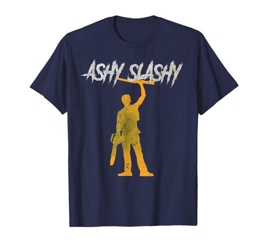 Inspector Dead Tee ASHY SLASHY My Boomstick Shotgun Chainsaw Dead Tee Evil T-Shirt