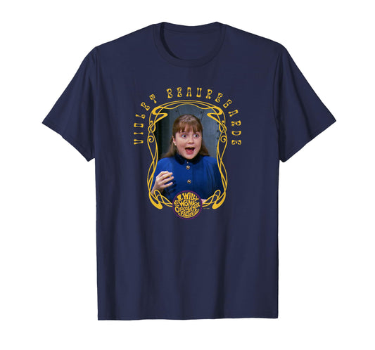 Willy Wonka And The Chocolate Factory Violet Beauregard Shot T-Shirt