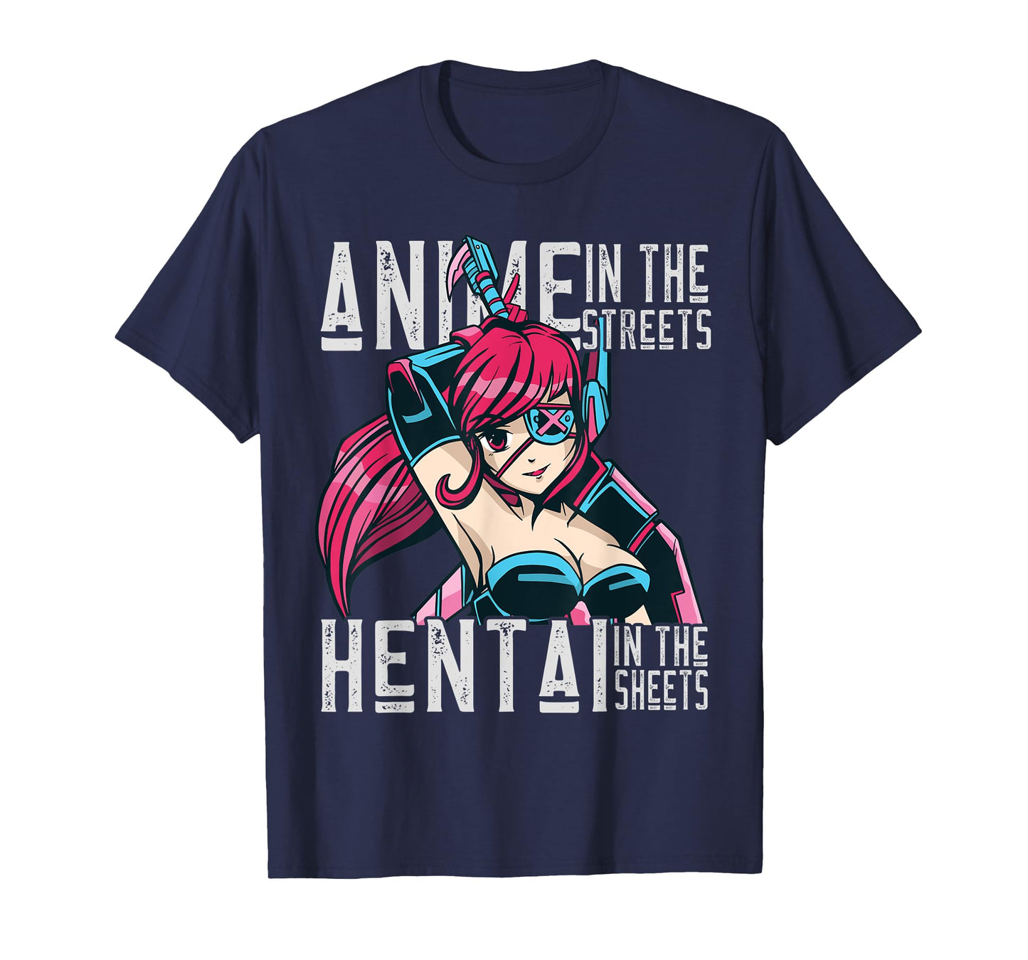 Anime Girls Hantai Shirts Uncensored T-Shirt