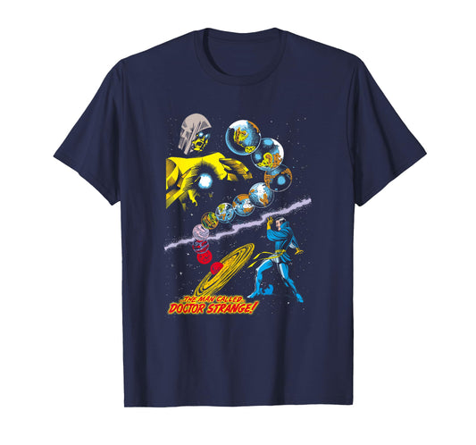 Marvel Comics Retro Doctor Strange Vintage Celestial Logo T-Shirt