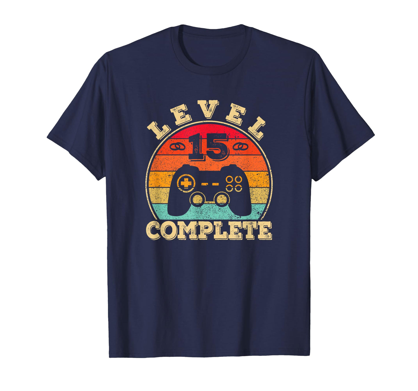 15th Wedding Anniversary | 15 Years Married Man | Level 15 T-Shirt