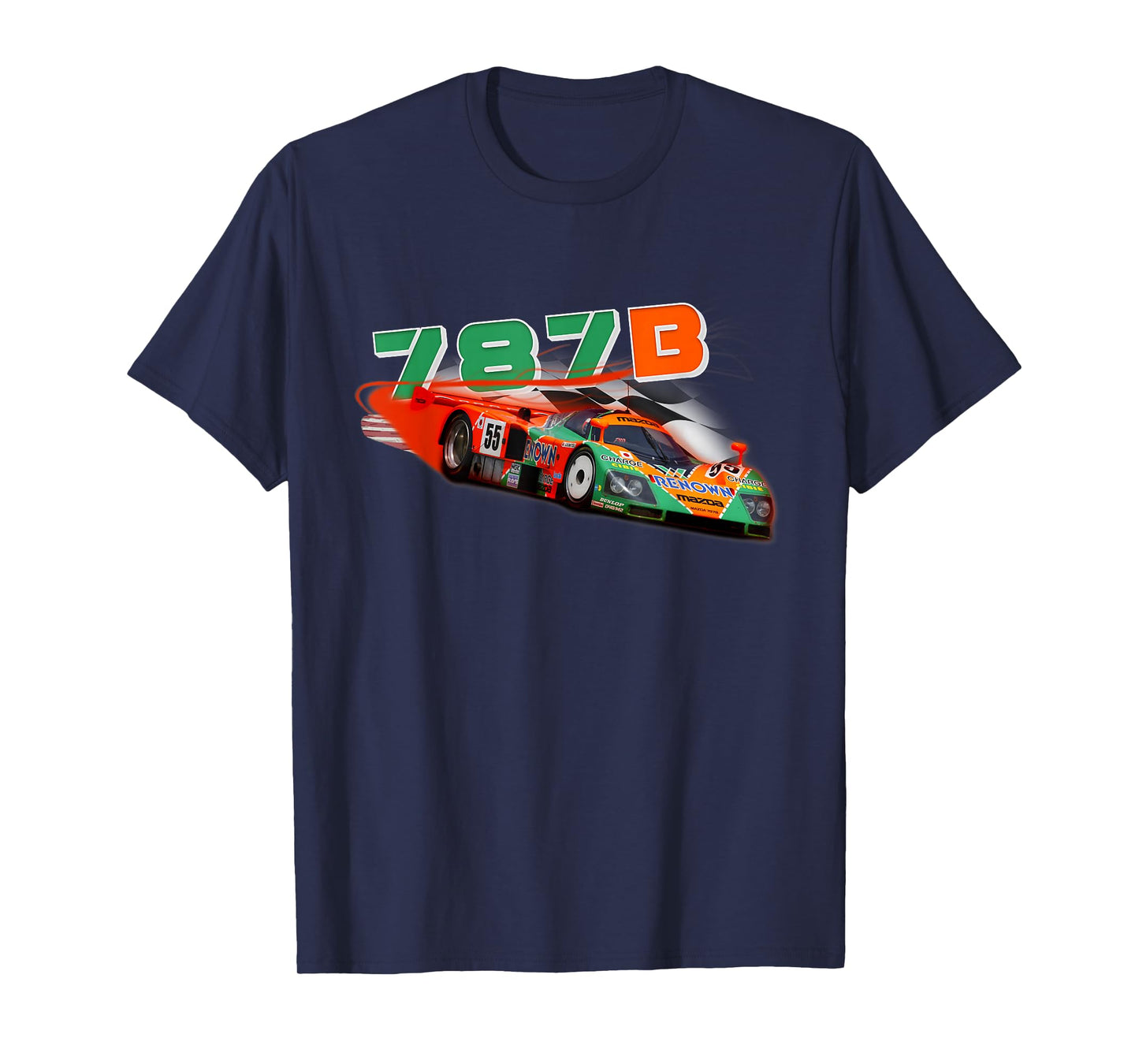 787B Le Mans Vintage Rotary Race Car T-Shirt