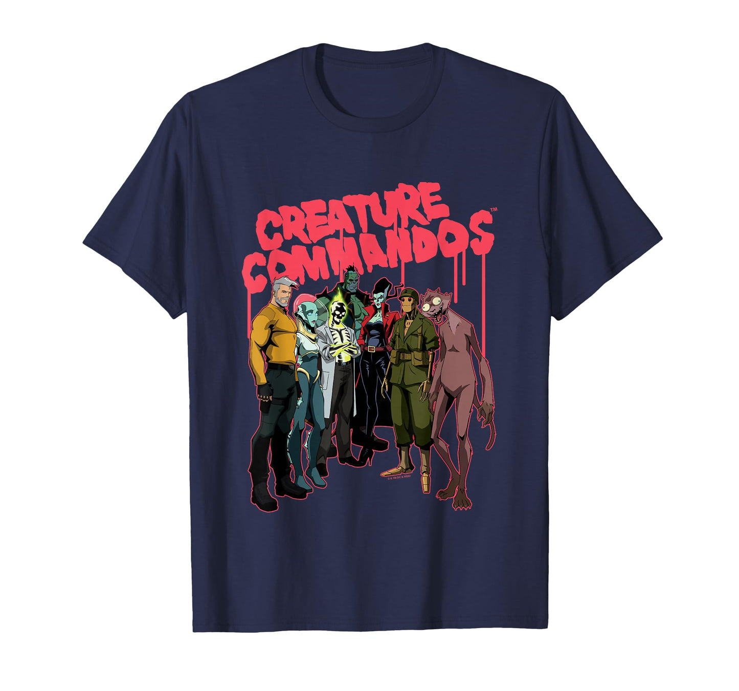 Creature Commandos Task Force M Group Shot T-Shirt