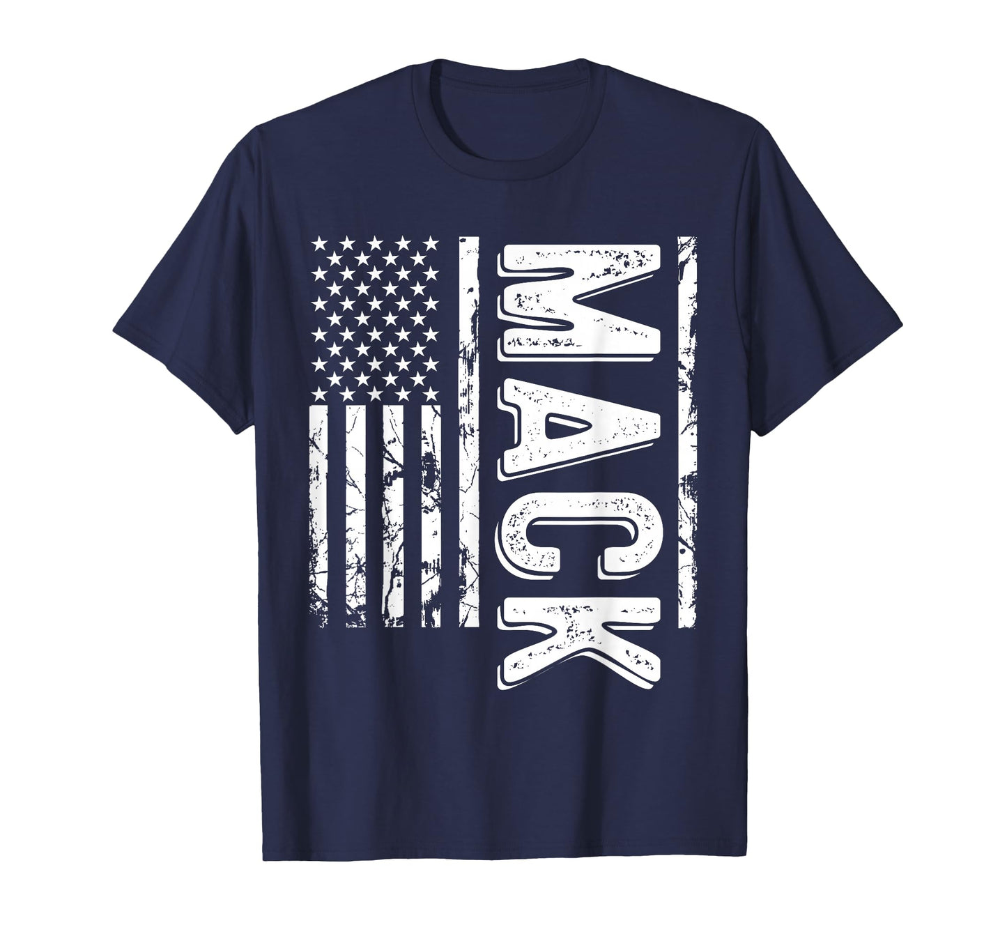 Mack Last Name Funny Surname Team Mack Family T-Shirt
