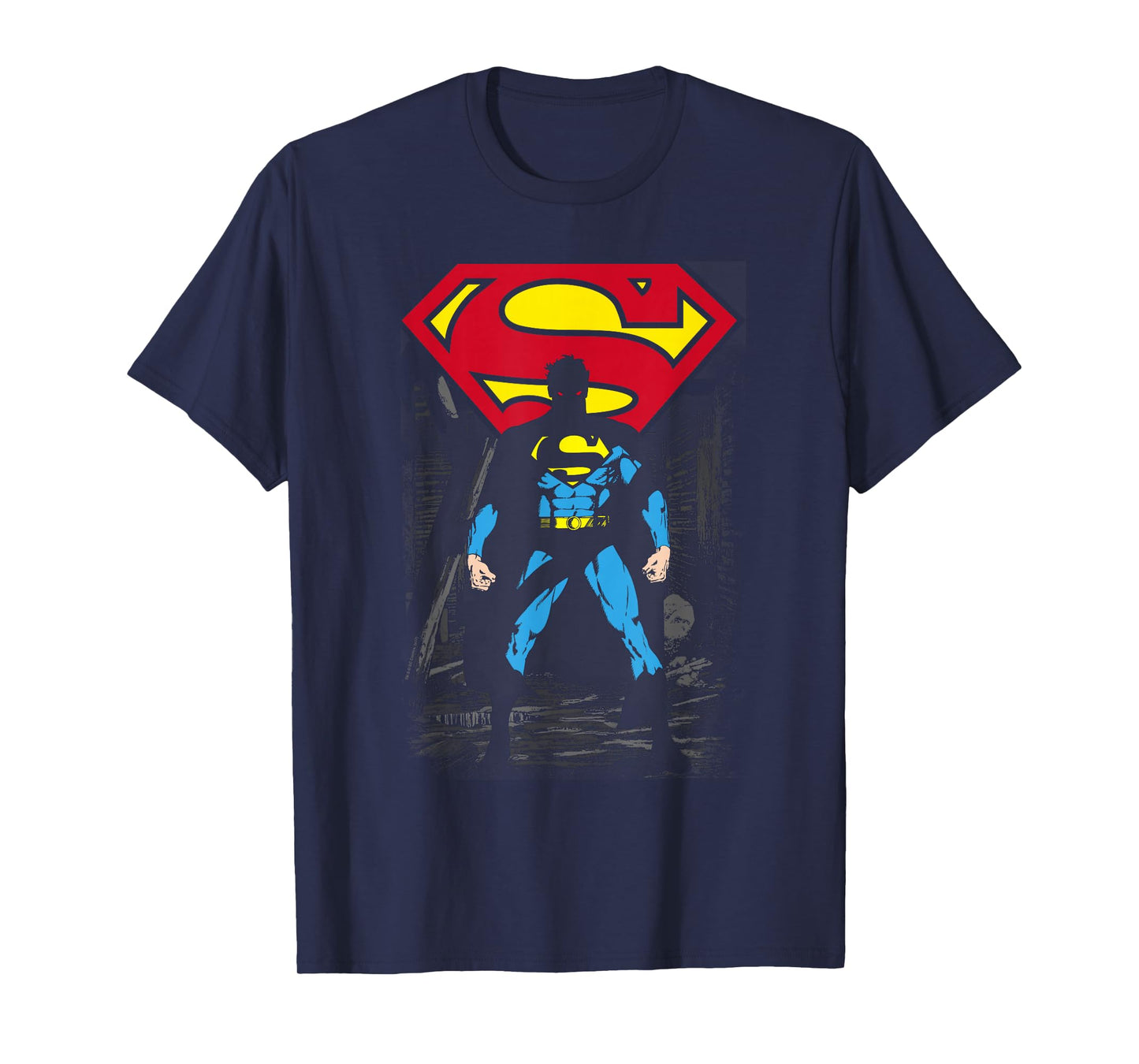 Superman Dark Alley T Shirt T-Shirt