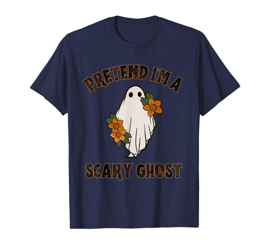 Pretend I'm a Scary Ghost Halloween Costume T-Shirt