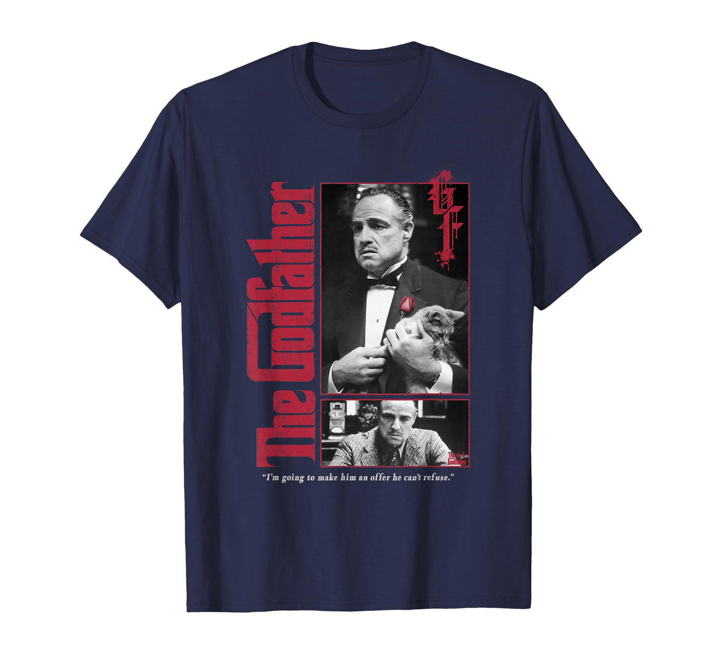 The Godfather Don Vito Offer Classic Quote Poster T-Shirt