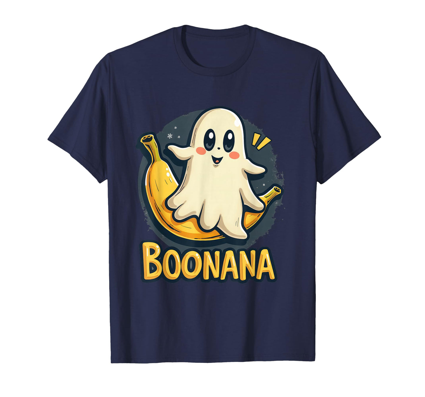 Boonana Halloween Cute Ghost Banana Fun Spooky Kawaii T-Shirt
