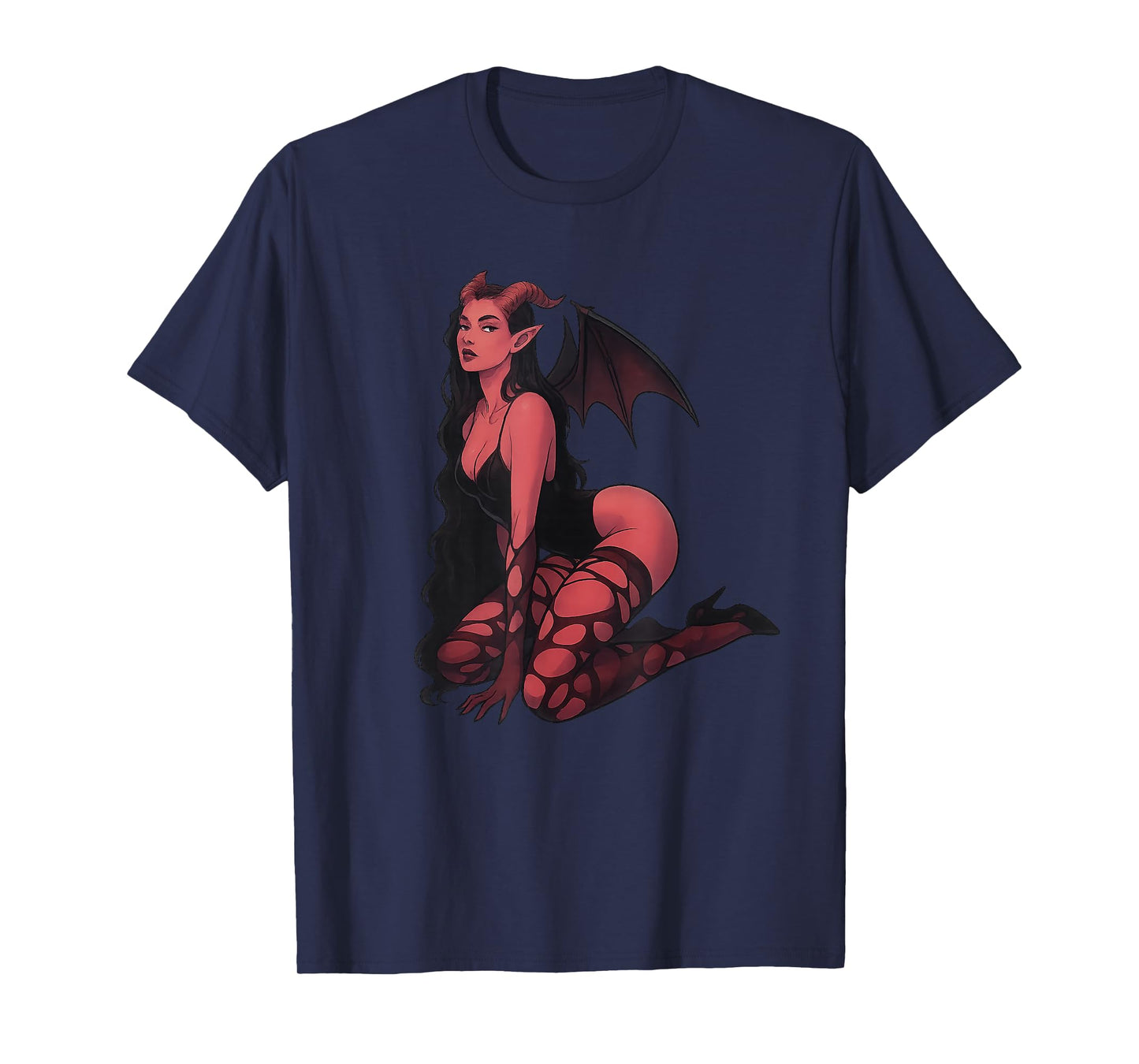 Succubus Medieval Mythology Demon Horror Occult Halloween T-Shirt