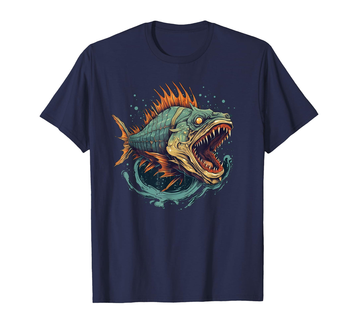 Cool Monster Fish for Boys and Girls T-Shirt