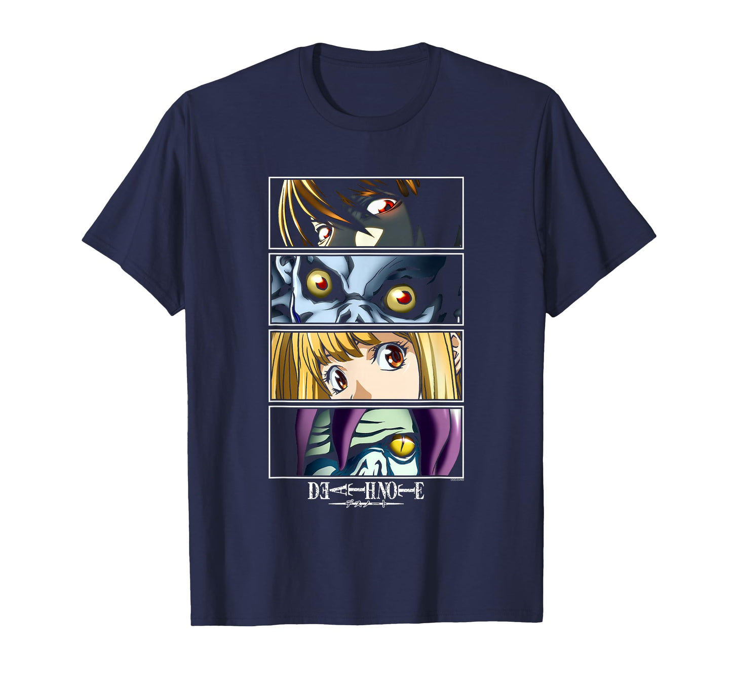 Death Note Close Up Character Eyes Anime T-Shirt