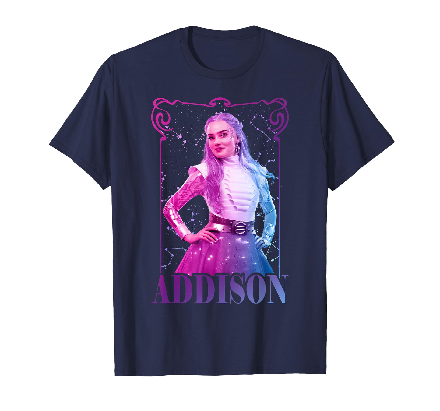 Disney Zombies 3 Addison Standing Pose Centered T-Shirt