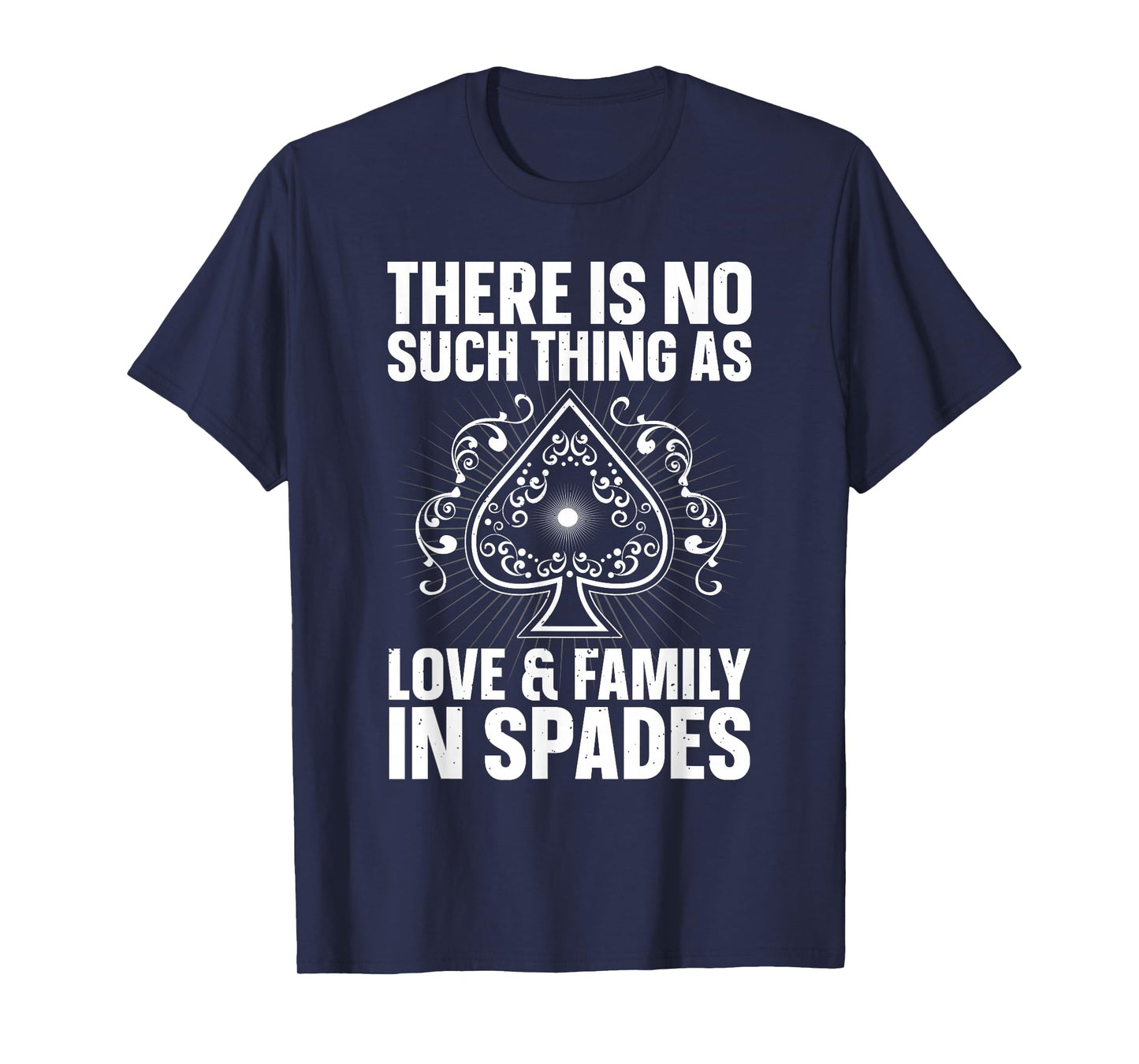 Best Spades Design for Men Women Card Game Spades Player T-Shirt