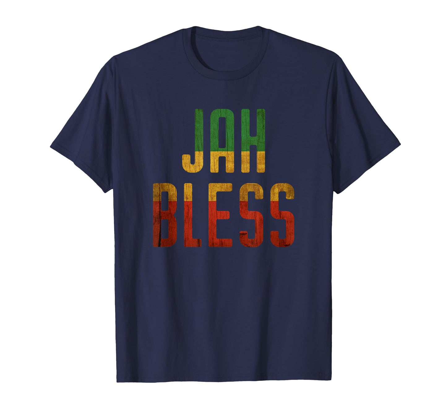 Jah Bless Rasta T Shirt Jamaica Roots Rock Reggae T-Shirt