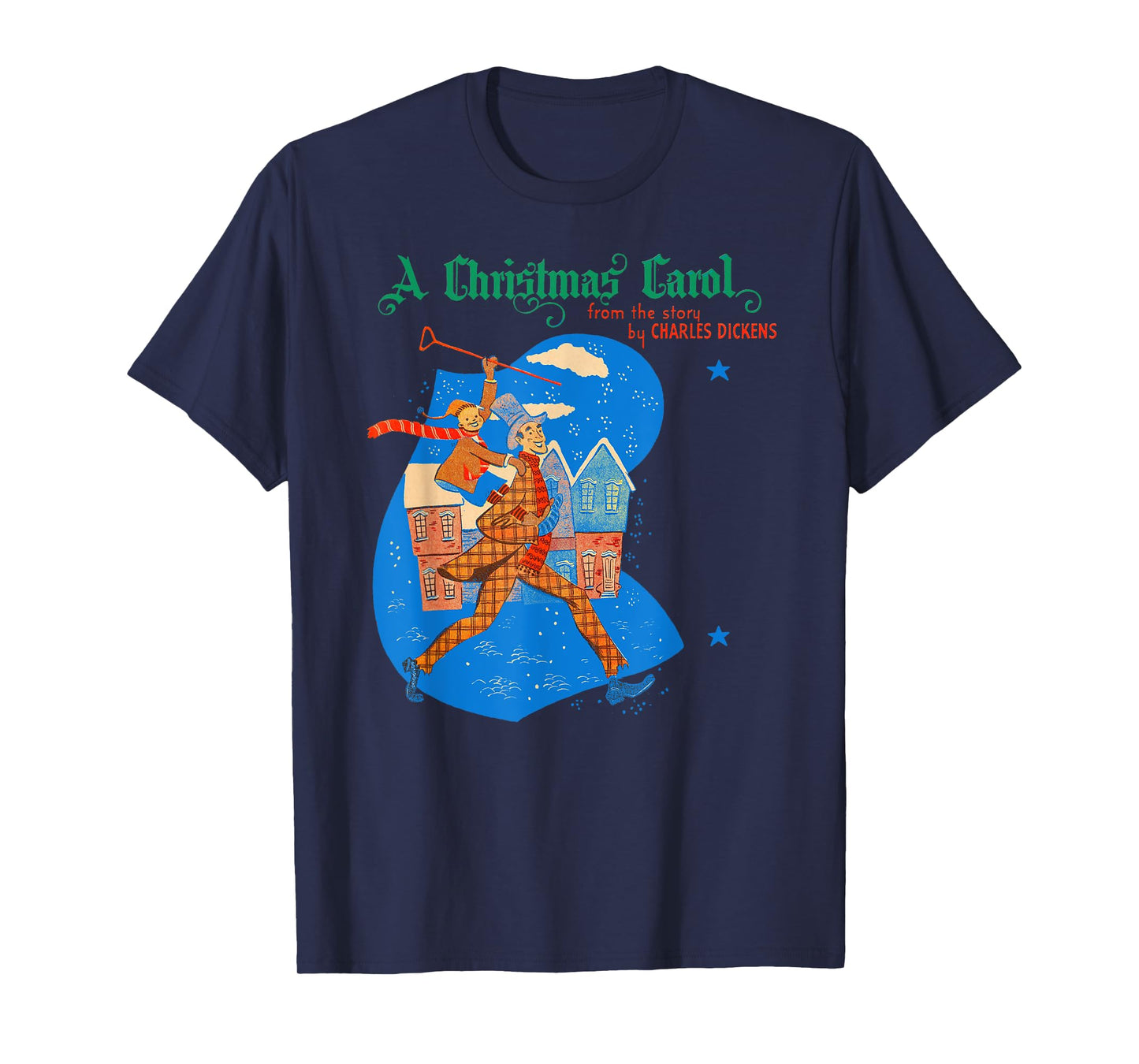 Bah Humbug Scrooge A Christmas Carol Tiny Tim Winter Gift T-Shirt