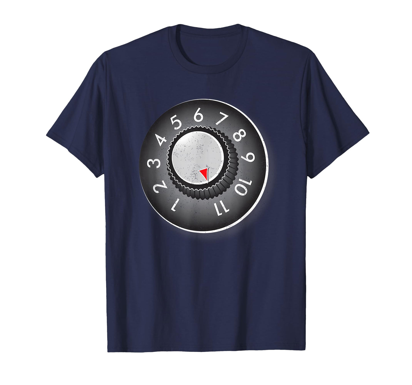 Guitar Amp Volume Knob Goes To Eleven Music Vintage T-Shirt