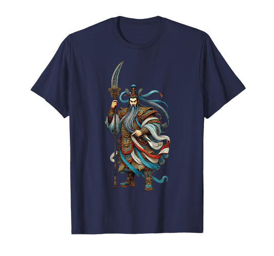 Guan Yu Chinese Warrior God Romance of Three Kingdoms T-Shirt