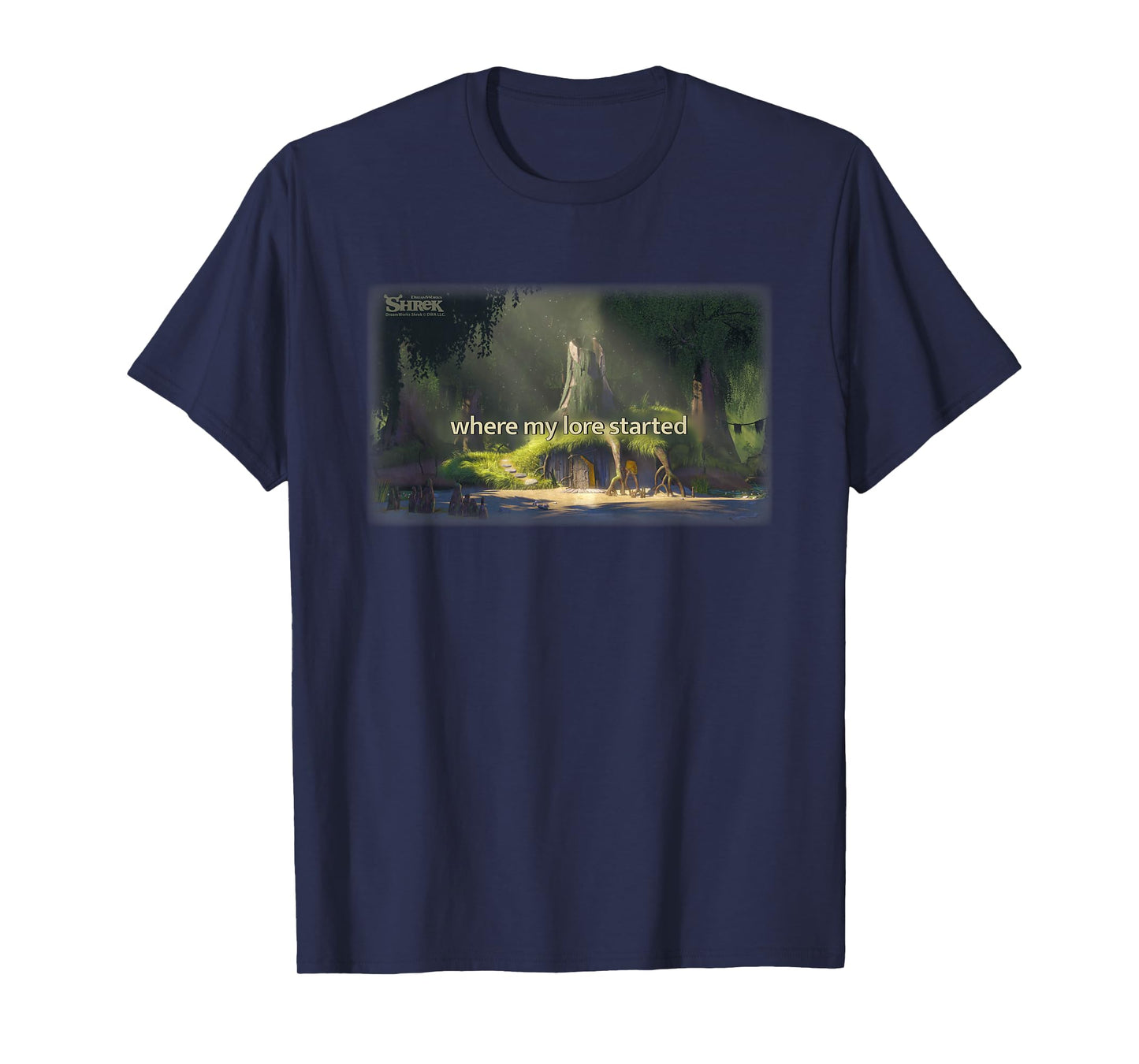 Shrek Swamp Where My Lore Started T-Shirt