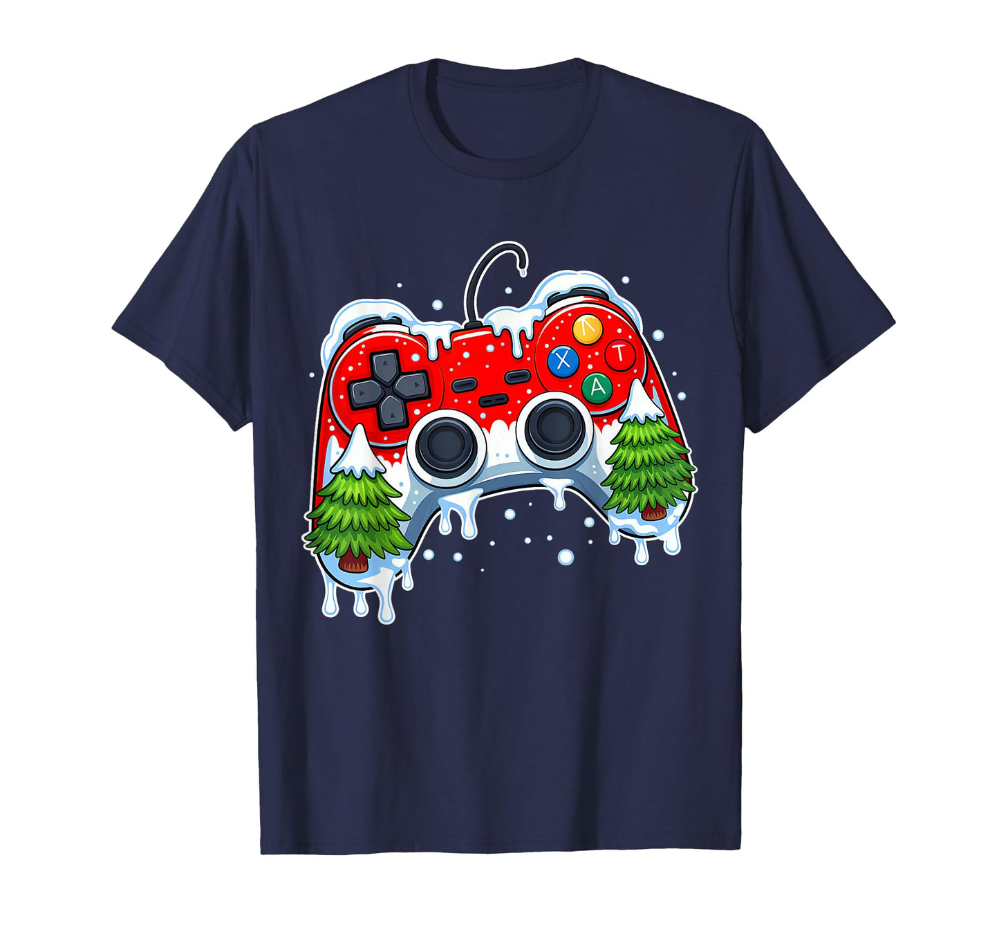 Video Game Gamer Christmas Gaming Xmas Men Boys Youth Kids T-Shirt