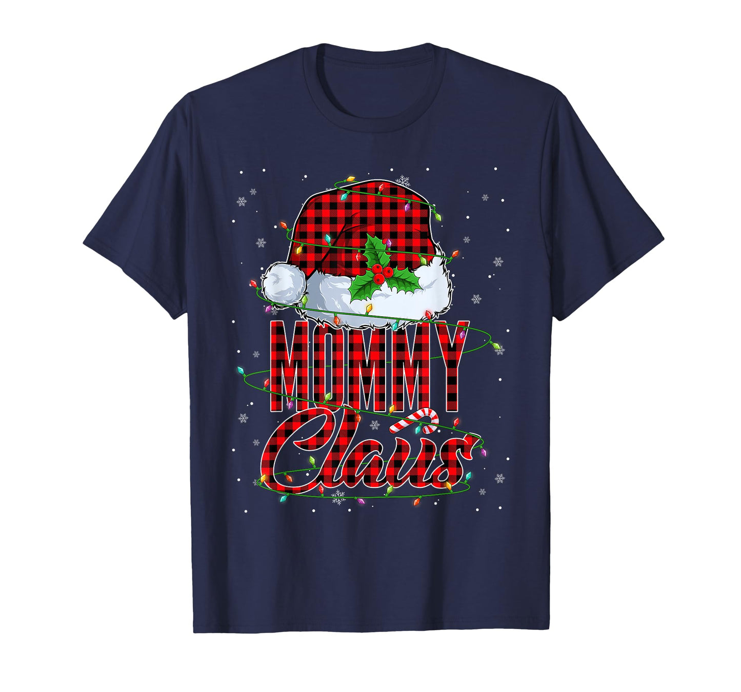 Mommy Claus Merry Christmas Family Matching Xmas T-Shirt