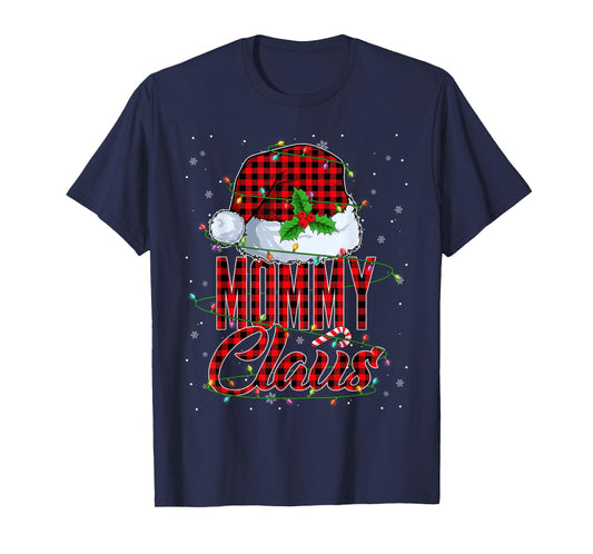 Mommy Claus Merry Christmas Family Matching Xmas T-Shirt