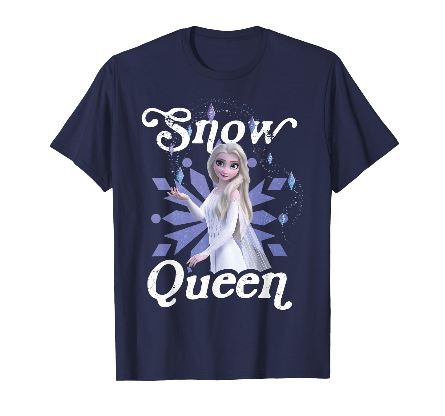 Disney Frozen 2 Elsa Snow Queen Portrait T-Shirt