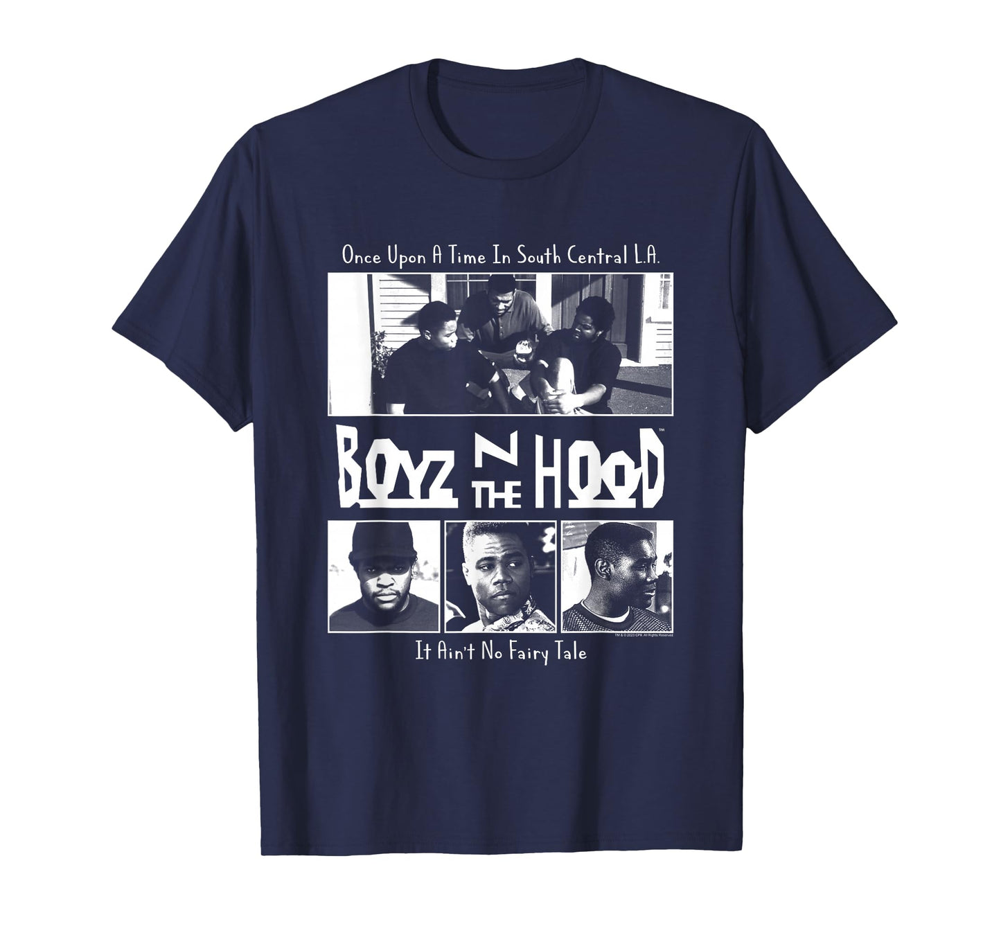 Boyz n The Hood Four Block Poster T-Shirt