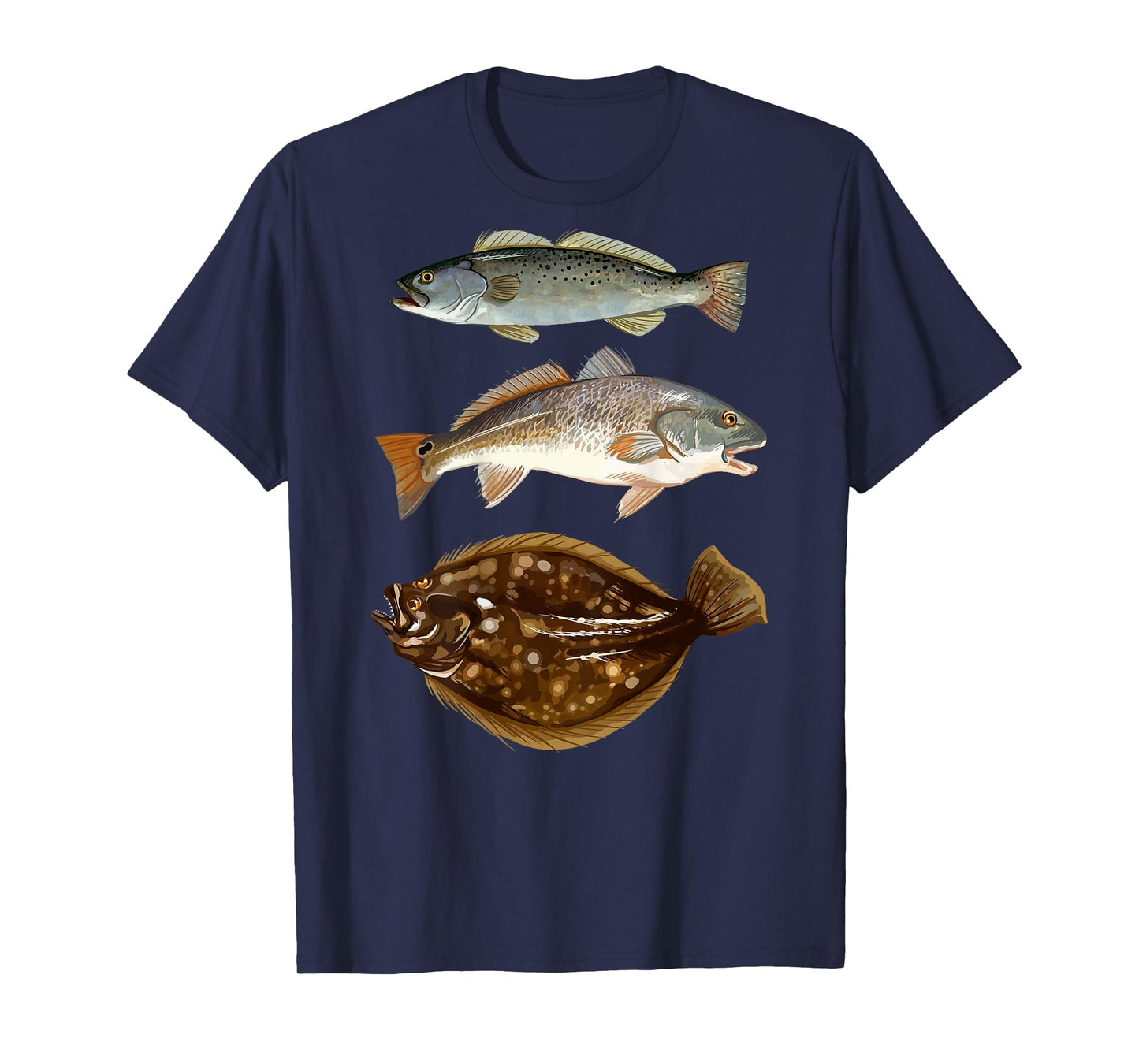 Texas Slam | Florida Slam | Carolina Slam Fishing T-Shirt