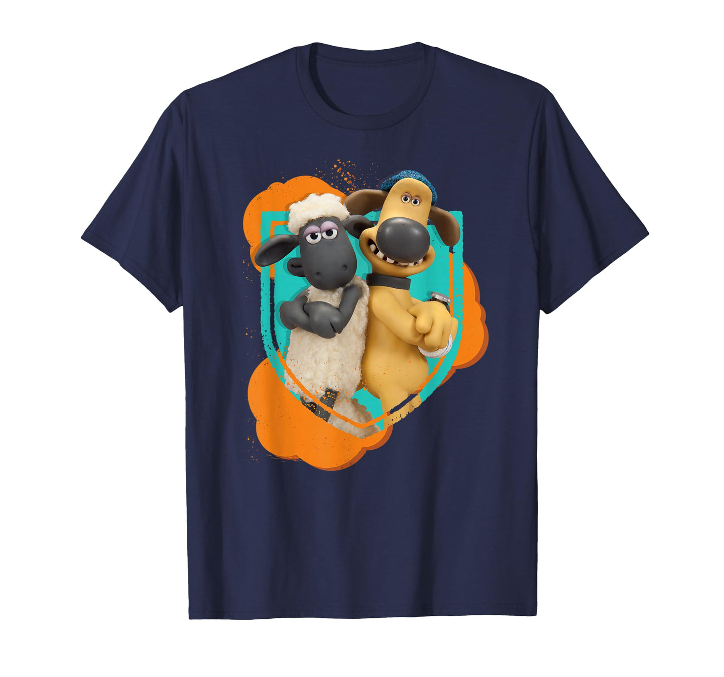 Shaun The Sheep: Shaun and Bitzer Best Friends T-Shirt T-Shirt