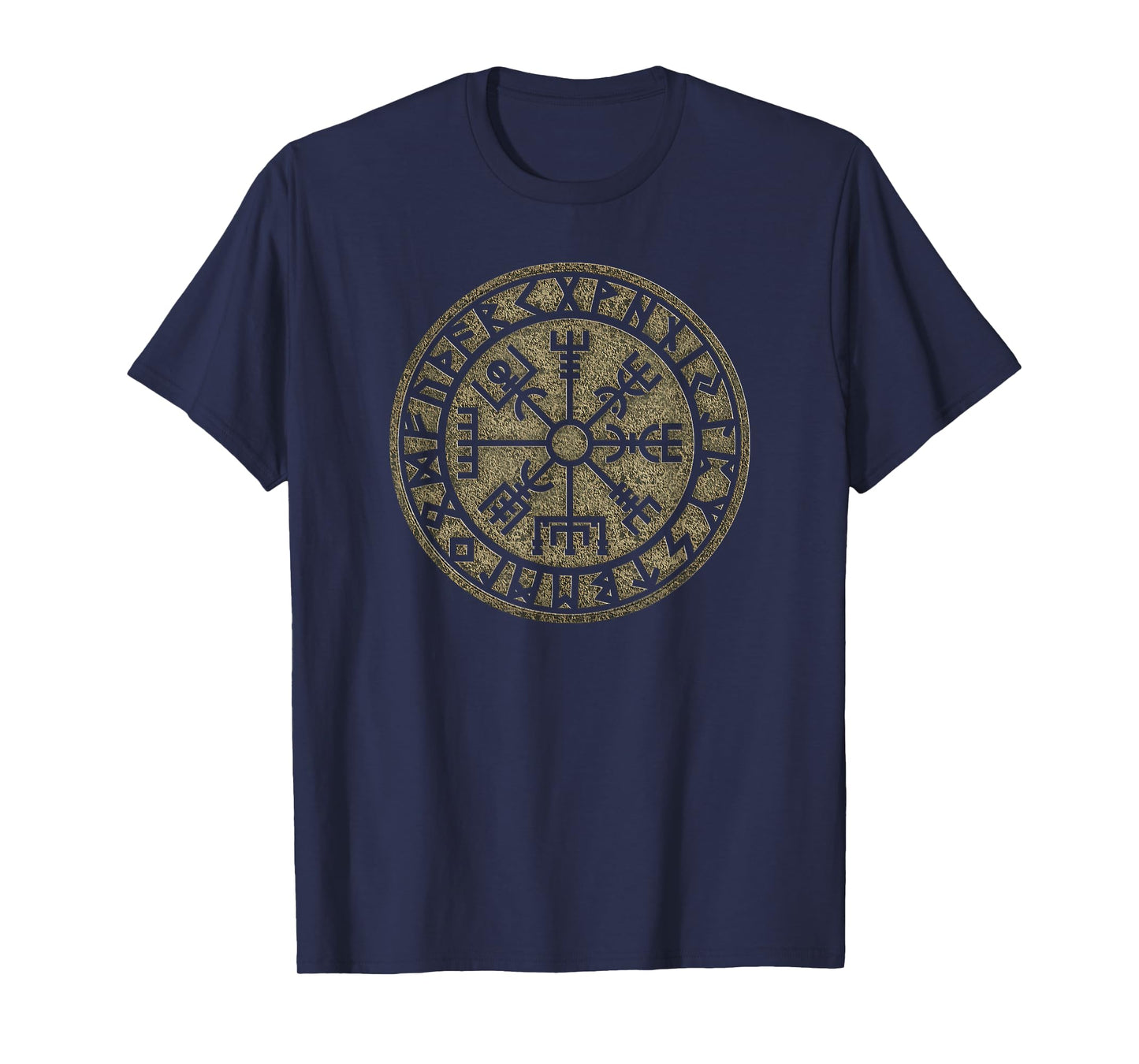 Vegvisir Viking Compass Runes Nordic Celtic Protection T-Shirt