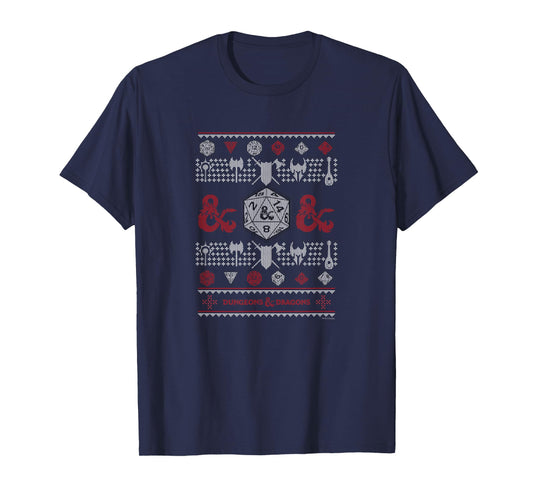 Dungeons & Dragons Ugly Christmas T-Shirt
