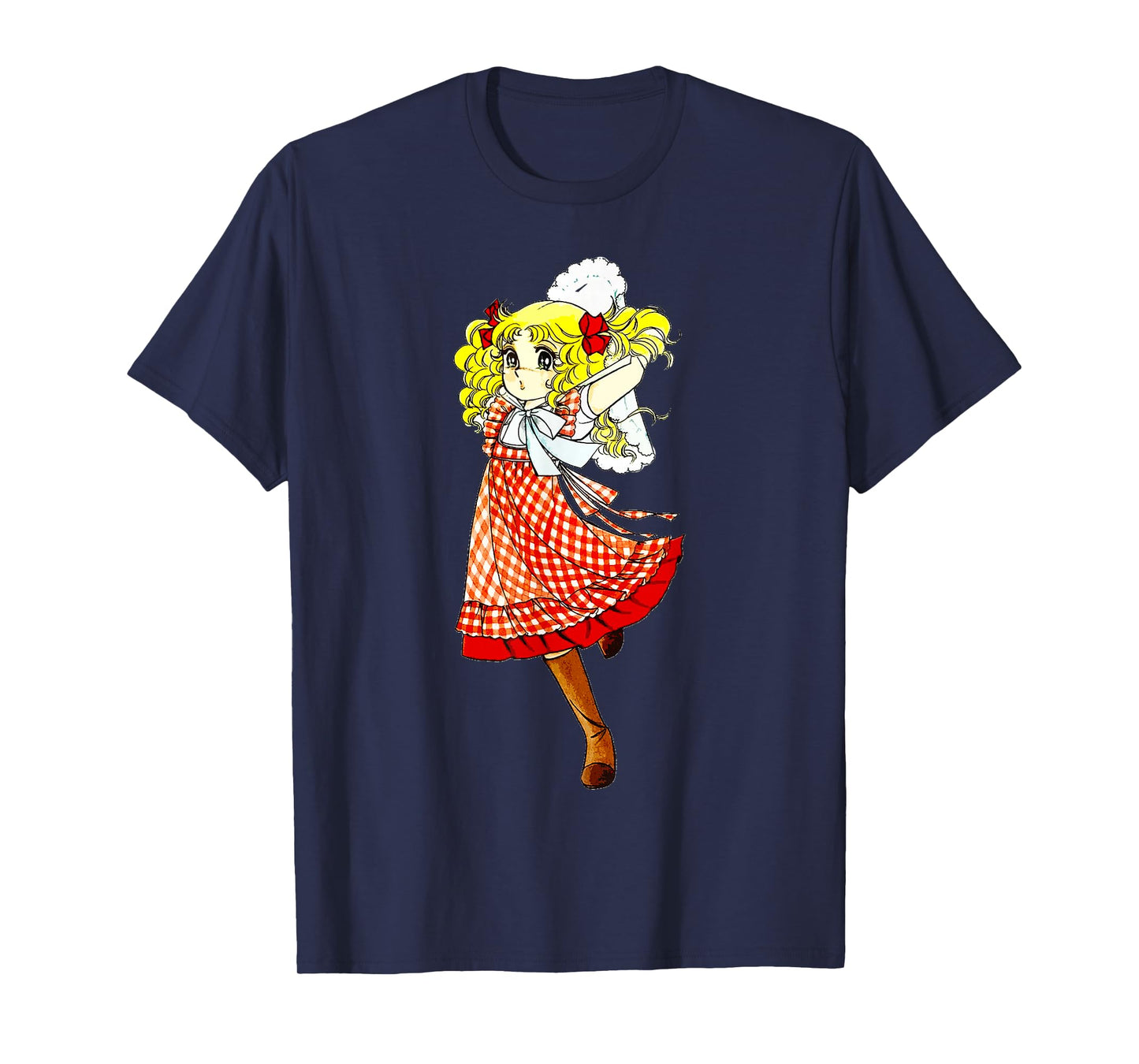 Cartoon Japanese 80s Retro Candy Candy Vintage Anime Manga T-Shirt