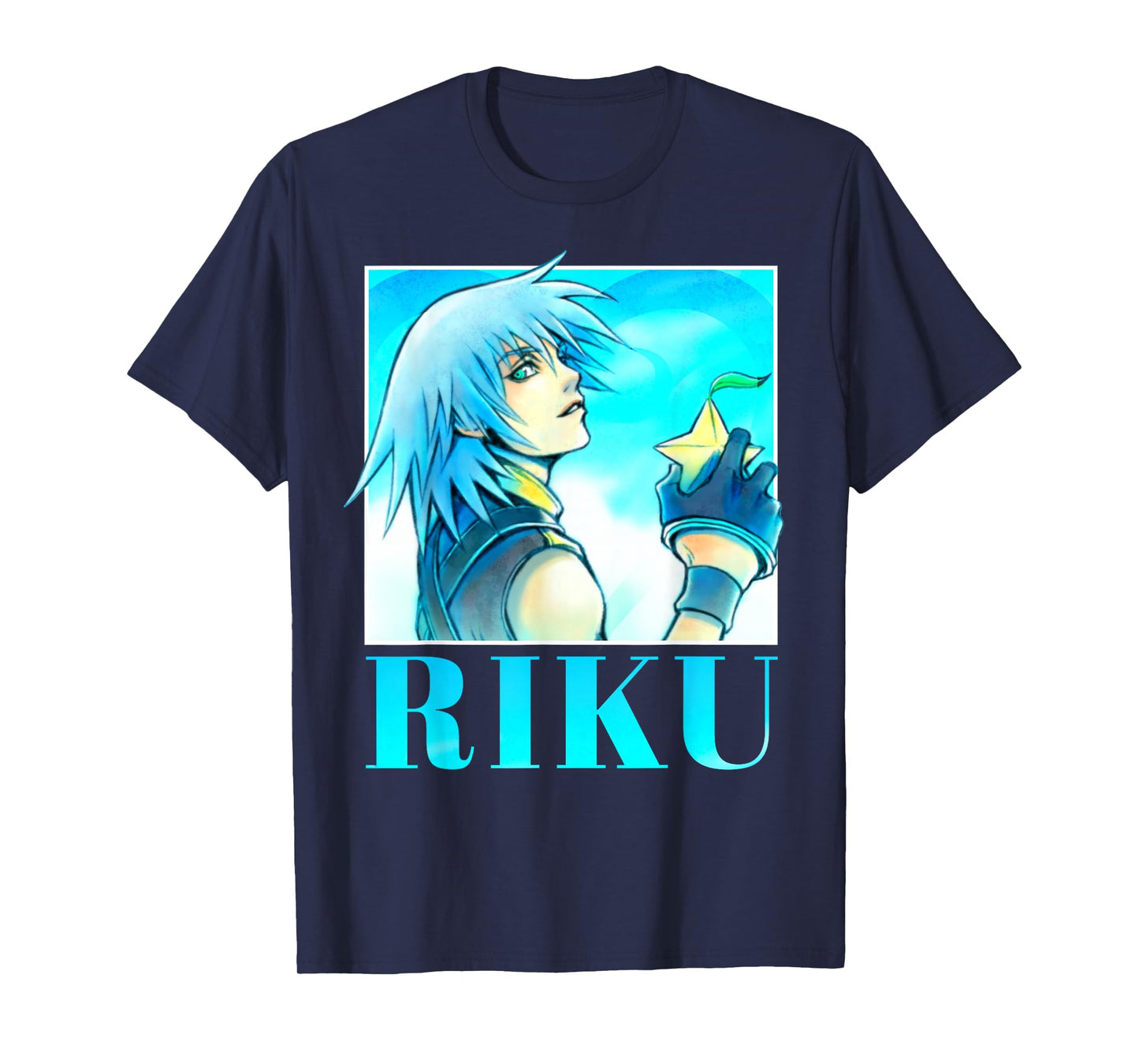 Disney Kingdom Hearts Riku Paopu Fruit Portrait T-Shirt