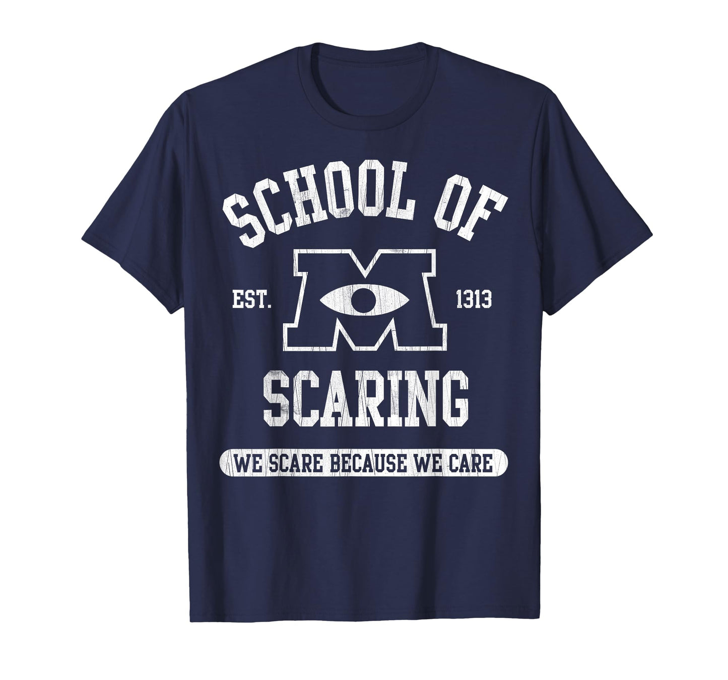 Disney Pixar Monsters University School of Scaring EST. 1313 T-Shirt