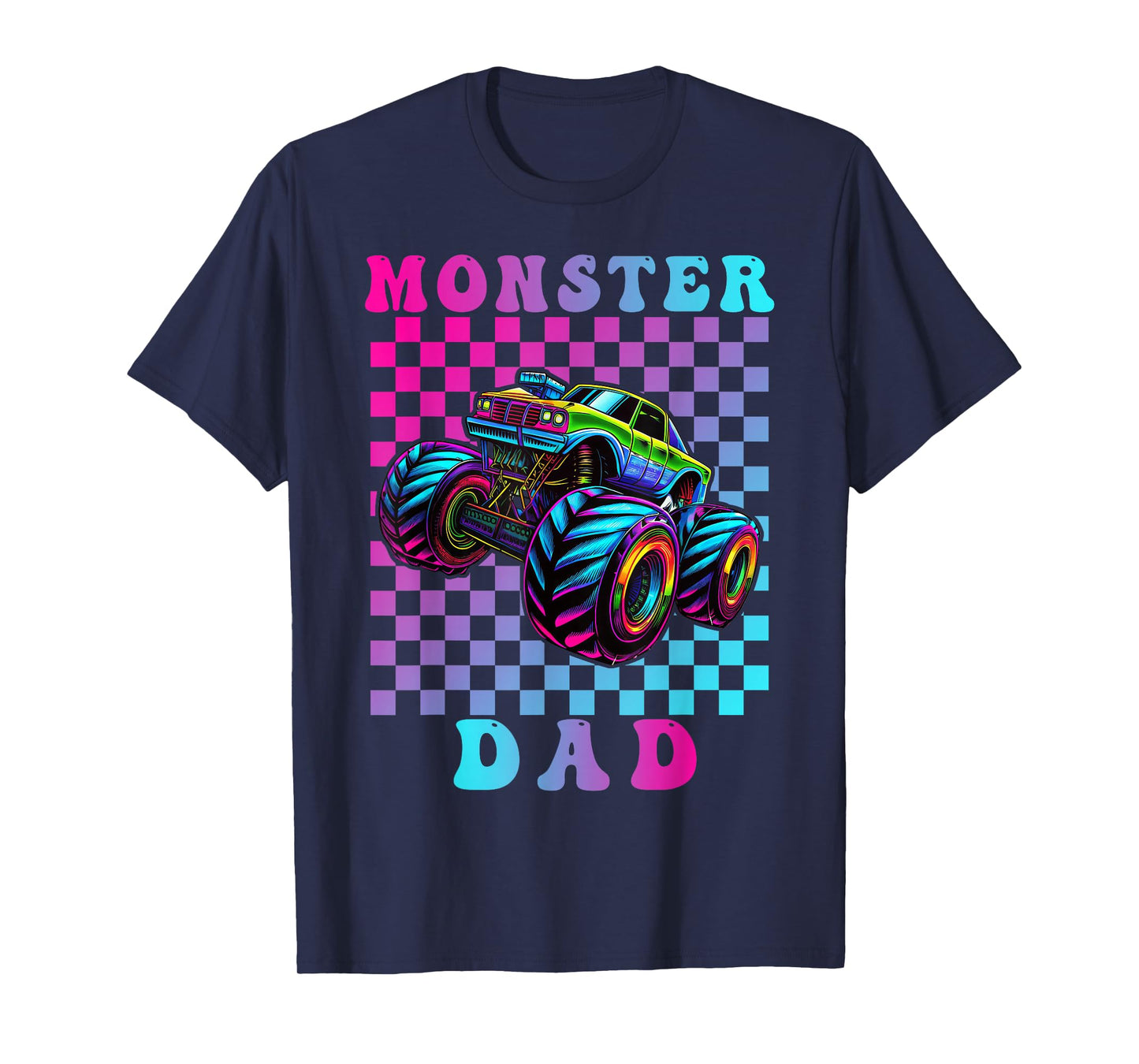 Monster Truck Dad Family Matching Shirt Truck Lovers T-Shirt