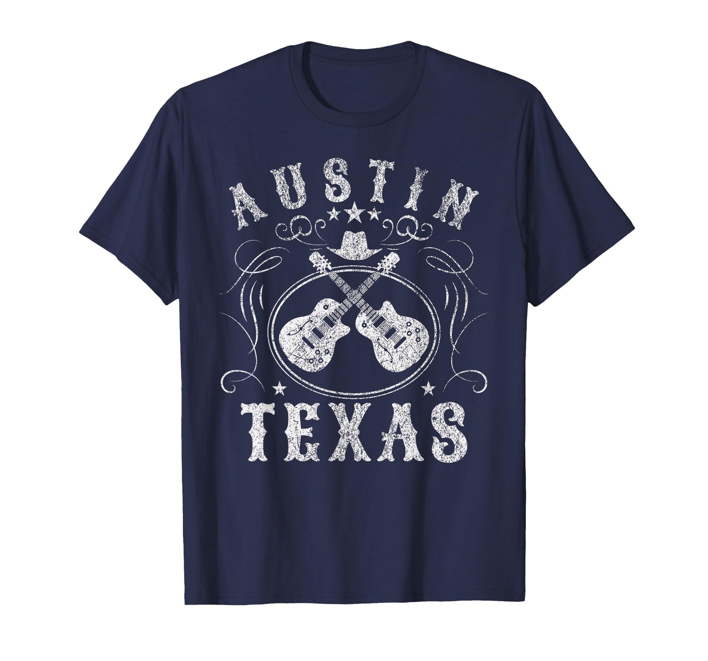 Austin Texas Travel Vintage T-Shirt Small