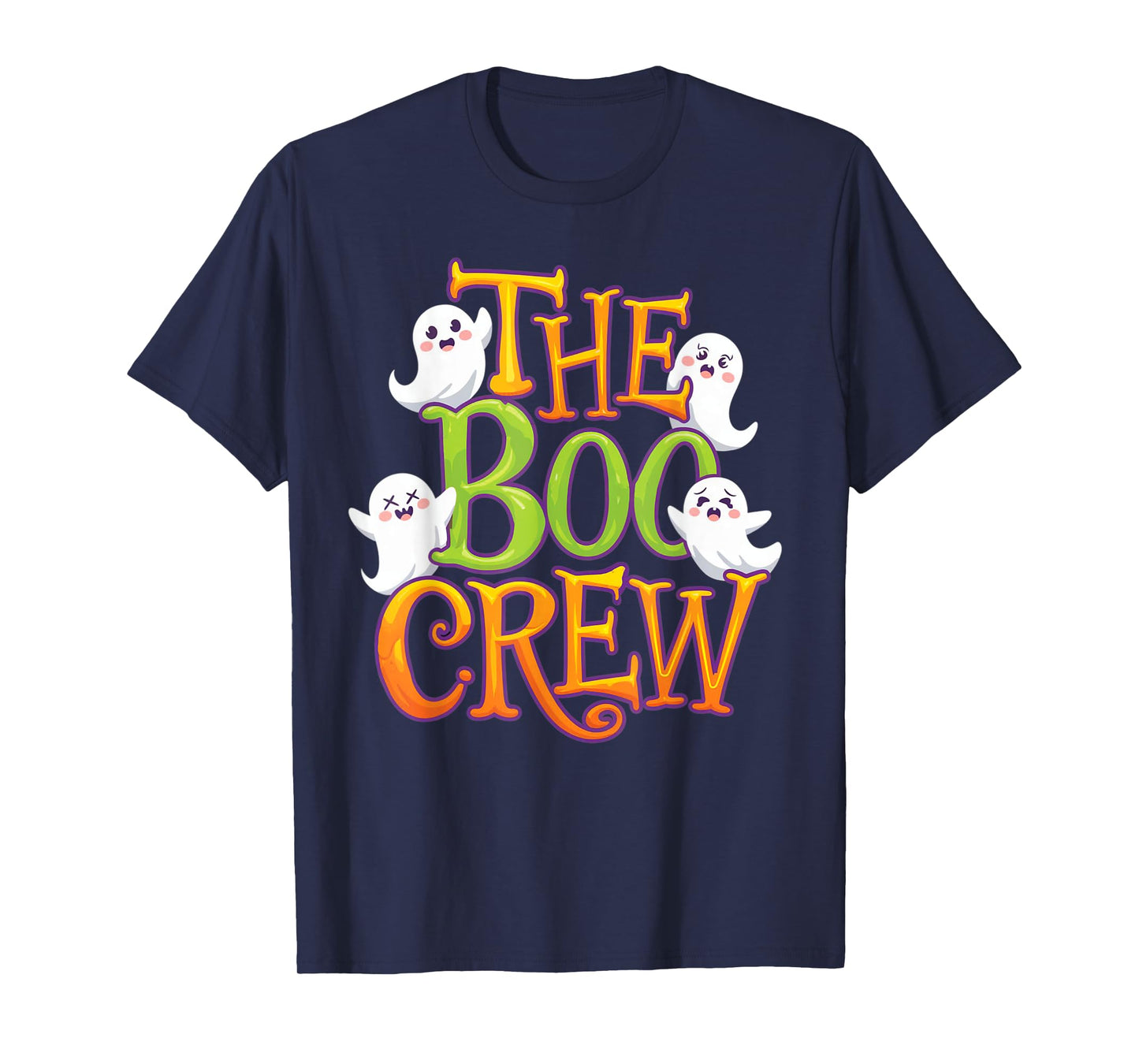 Halloween Ghost The Boo Crew T-Shirt