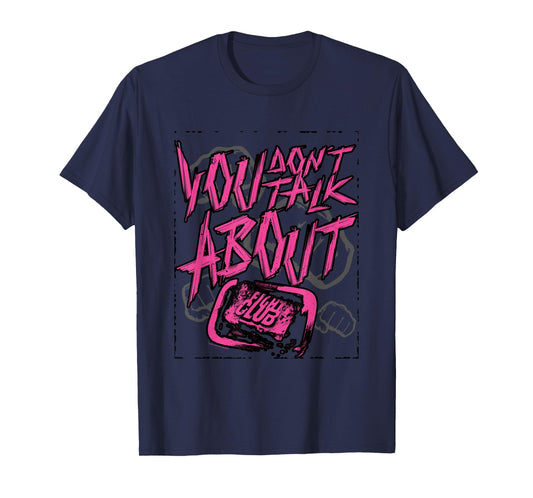 Fight Club You Don't Talk About Fight Rules Big Chest Logo T-Shirt