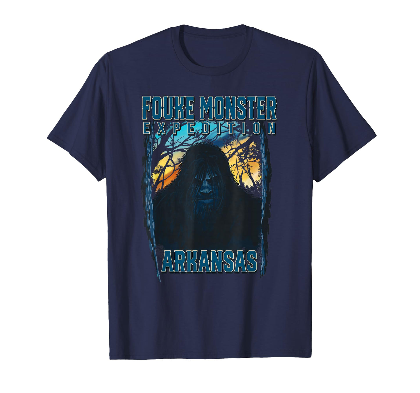 Fouke Monster Expedition Arkansas Boggy Creek Monster T-Shirt