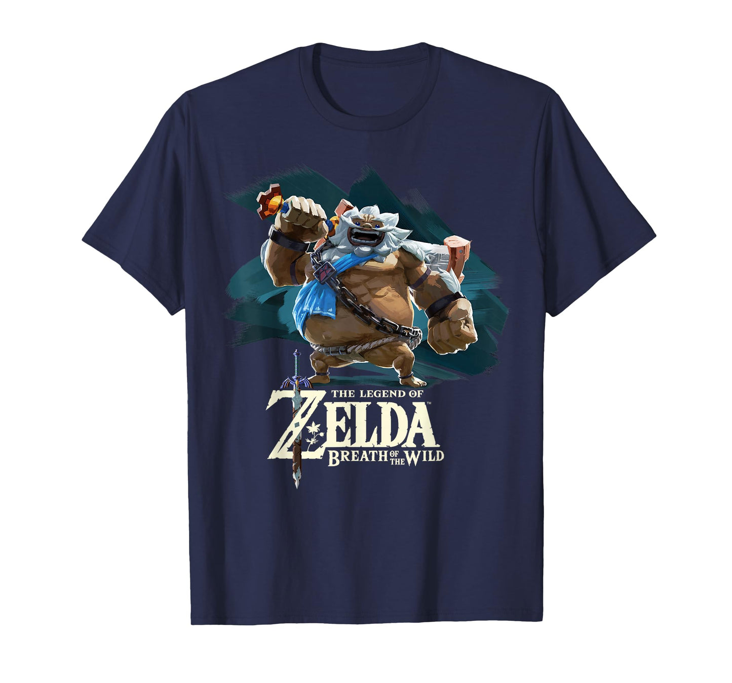 Nintendo Zelda Breath of the Wild Goron Graphic T-Shirt T-Shirt