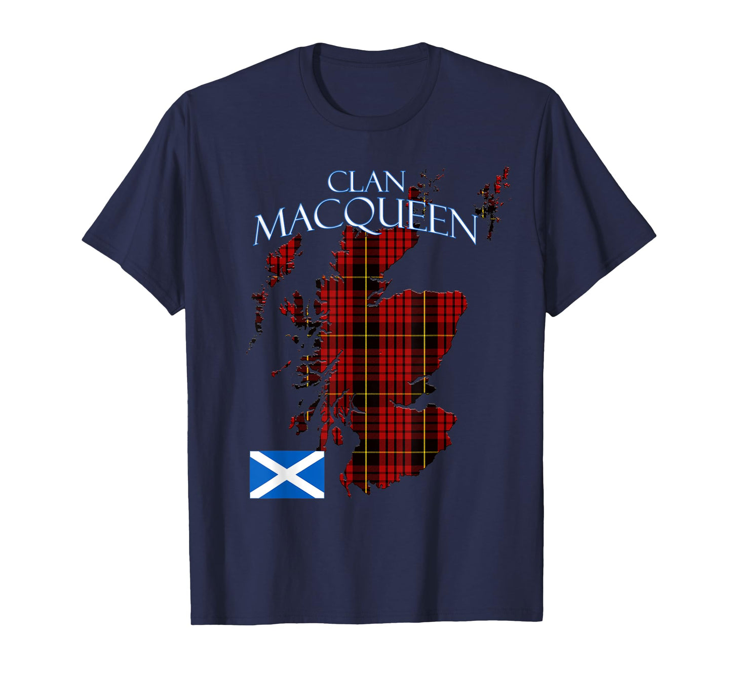 MacQueen Scottish Clan Tartan Scotland T-Shirt