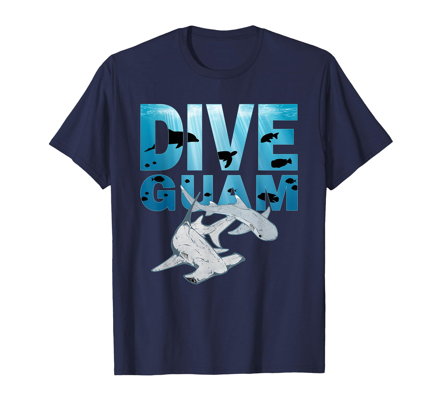 Dive Guam Hammerhead Shark T-Shirt