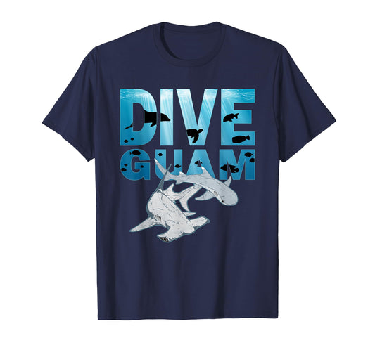 Dive Guam Hammerhead Shark T-Shirt