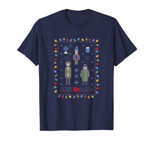 Home Alone Vintage Christmas Holiday Bandits T-Shirt