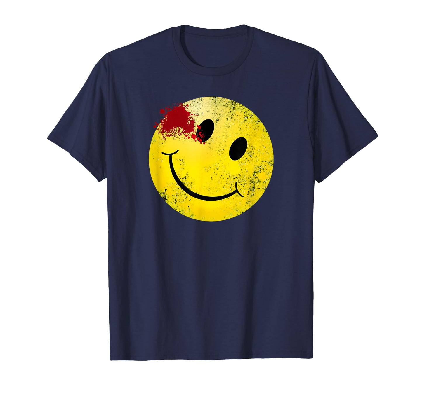 Bloody Smiling Face T-Shirt I Vintage Smile T-Shirt