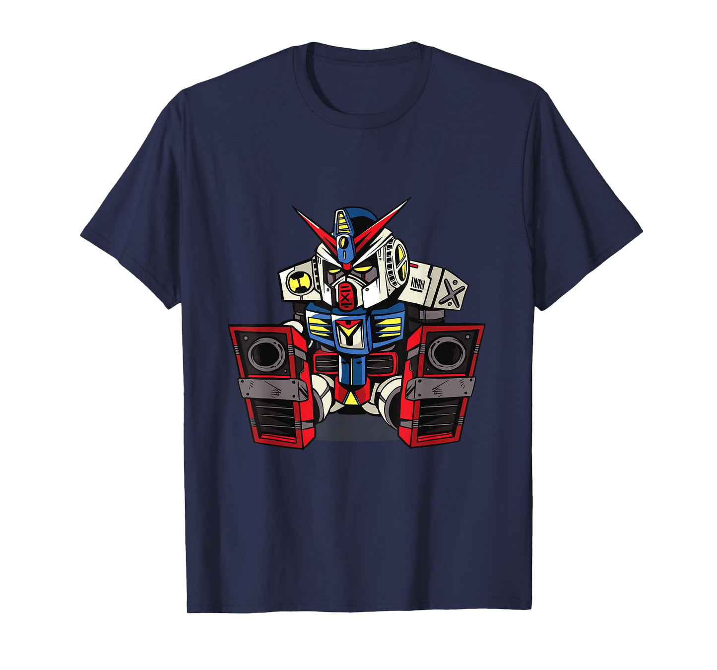 Sleepy Mecha Robot Science Fiction Anime T-Shirt