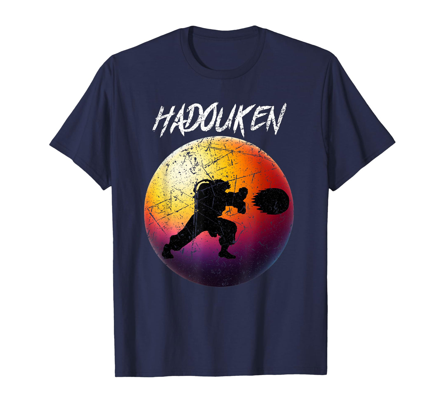 Retro Vintage Hadouken Fighter T-Shirt